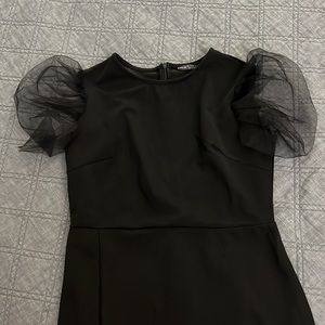 Women’s Black Midi Dress